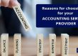 Reasons for choosing us for your Accounting Services Provider